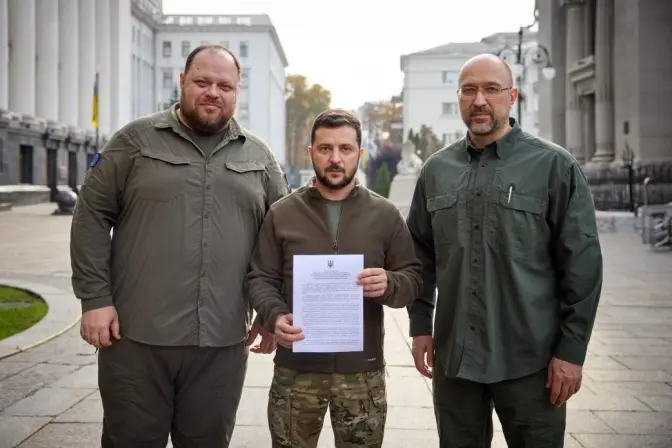 Україна подає заявку на вступ до НАТО