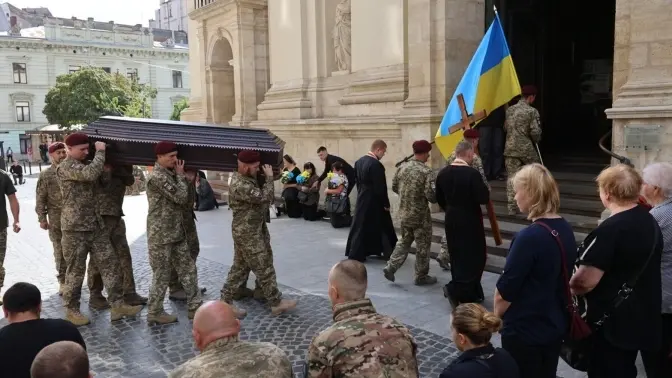 Завтра Львів попрощається із захисником Андрієм Бараняком