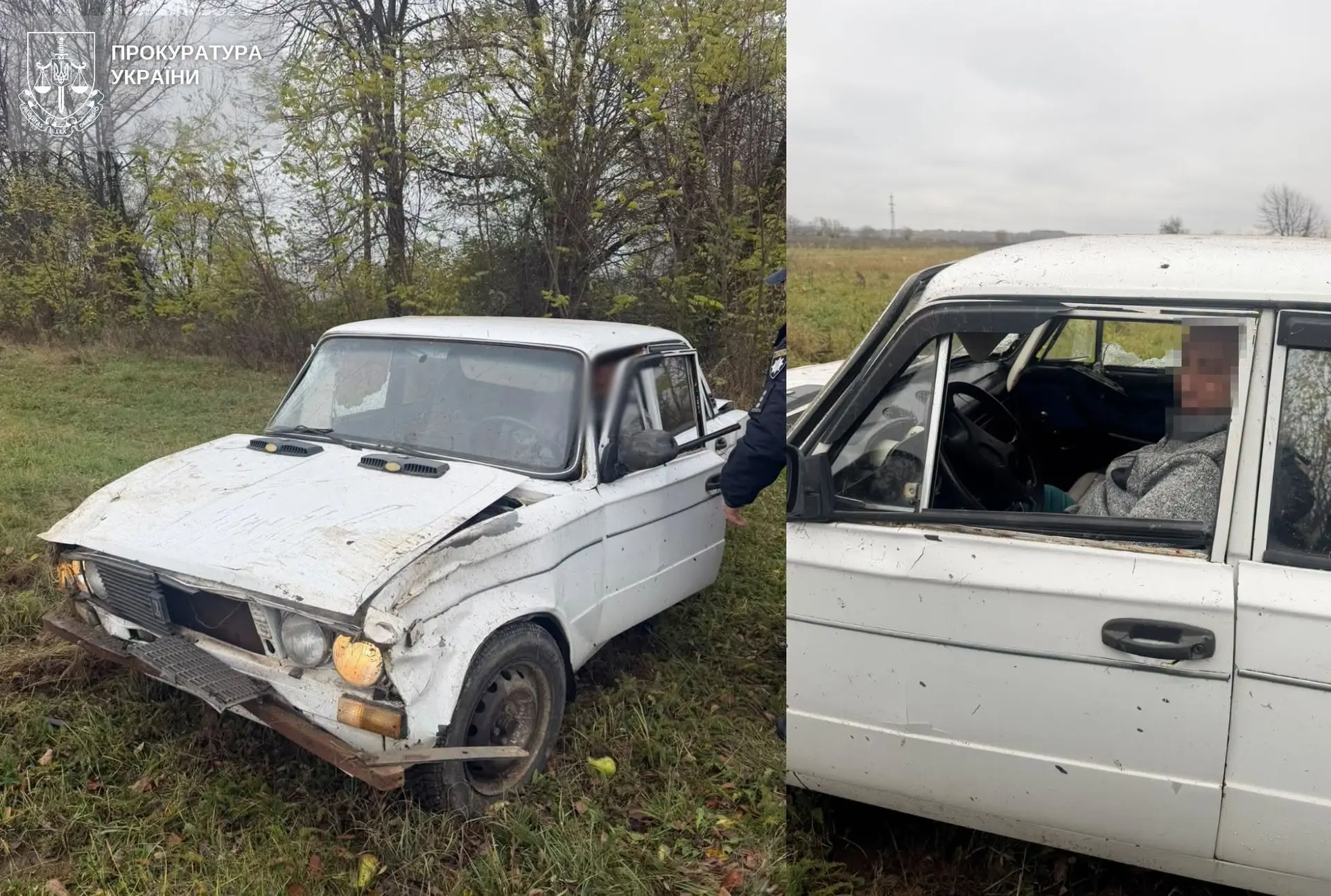 П'яний водій на ВАЗ намагався втекти після наїзду на жінку, але за кілометр від місця аварії перекинувся.