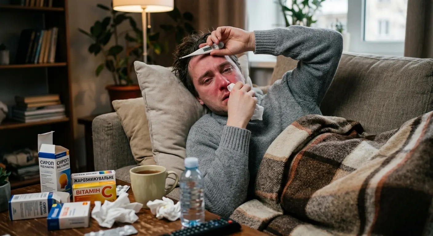 У Львівській області офіційно стартував новий епідемічний сезон грипу та ГРВІ / фото ілюстративне