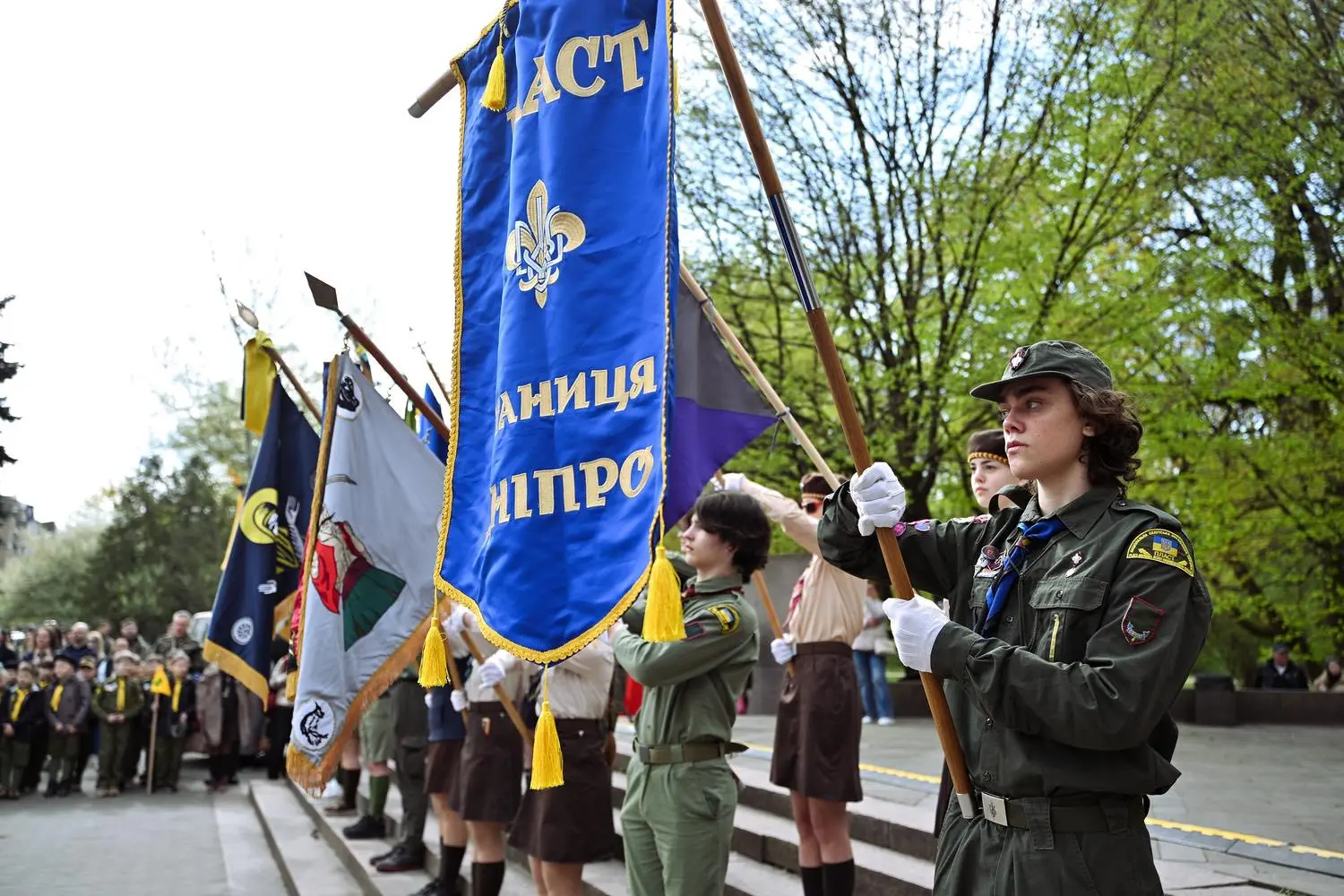 У Львові склали пластову присягу 50 нових учасників: організації — 114 років