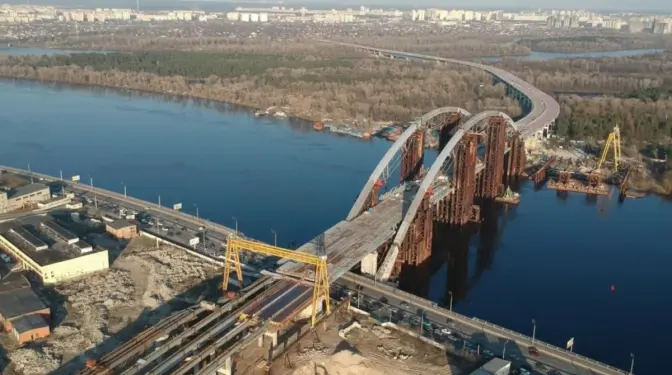 Кличко анонсував відкриття Подільсько-Воскресенського моста через Дніпро