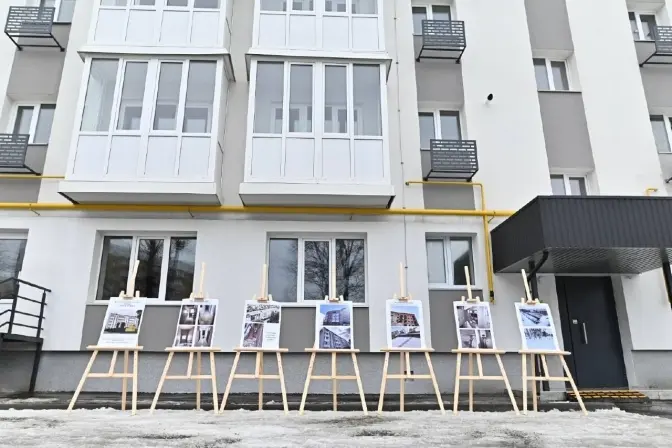 У Бородянці ввели в експлуатацію ще 10 відбудованих багатоповерхівок