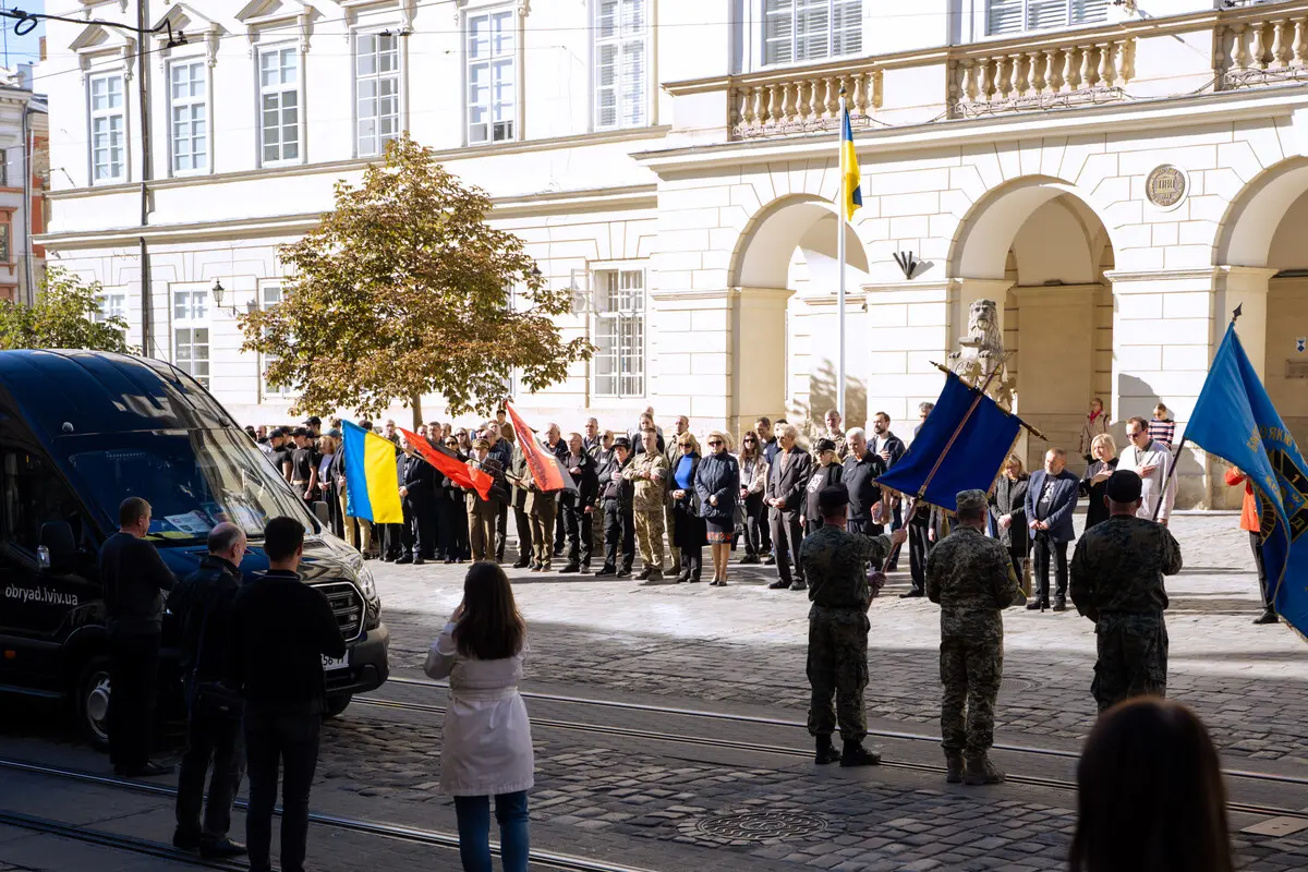 У Львові попрощалися із Зеноном Врублевським / фото: ЛМР