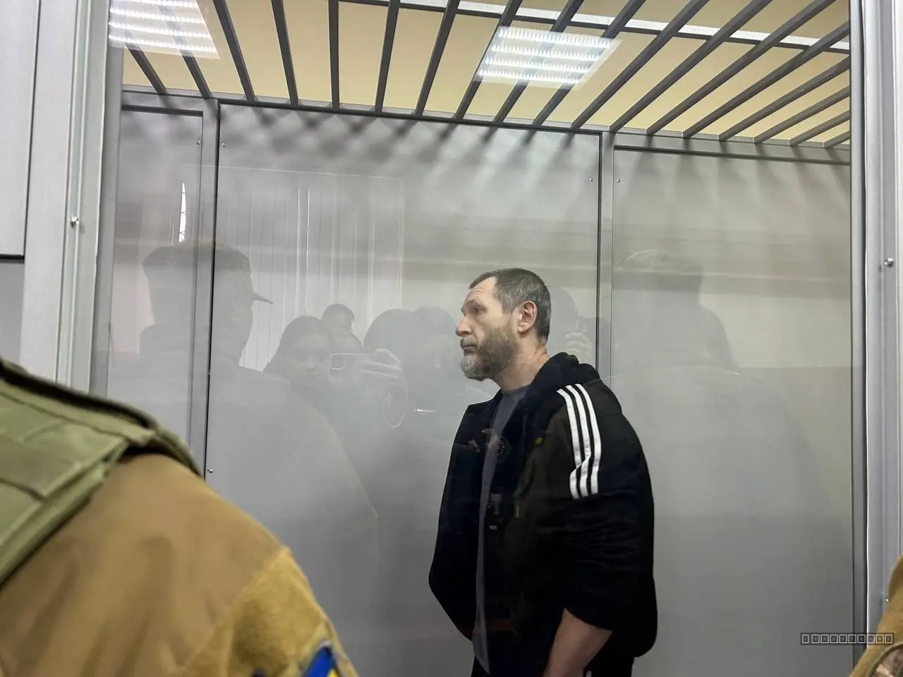 Фото: Михайло Сцельніков у залі суду. 1 квітня 2026 року/ Твоє місто