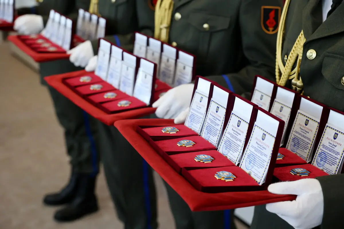 Почесні знаки святого Юрія / фото: ЛМР