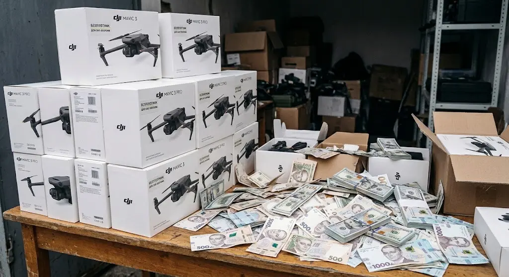 Правоохоронці завершили розслідування гучної справи про розкрадання 254 млн грн, призначених на безпілотники для військових / фото ілюстративне.