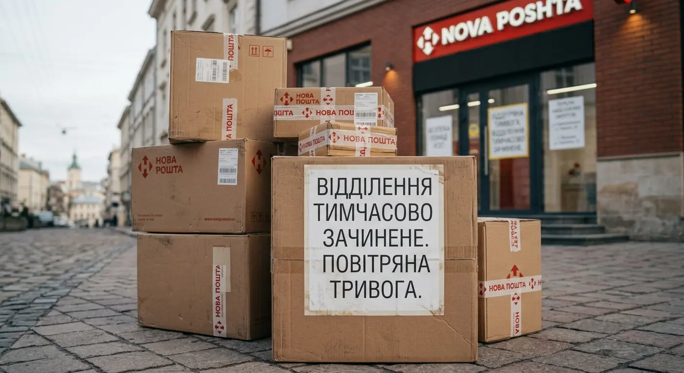 "Нова пошта" зупинятиме роботу під час тривоги: компанія змінює правила безпеки