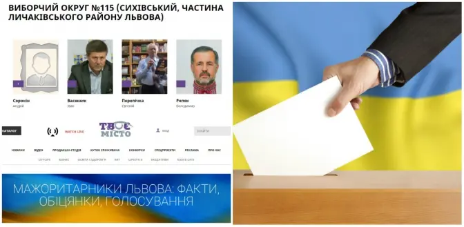 Tvoemisto.tv запустило проект про обіцянки мажоритарників Львова