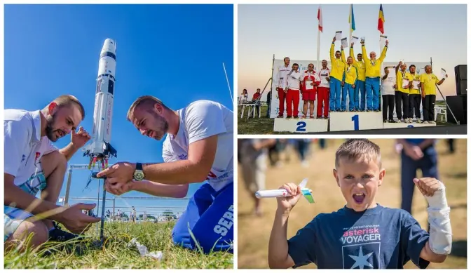 Українці стали чемпіонами світу з ракетомодельного спорту. Фото, відео