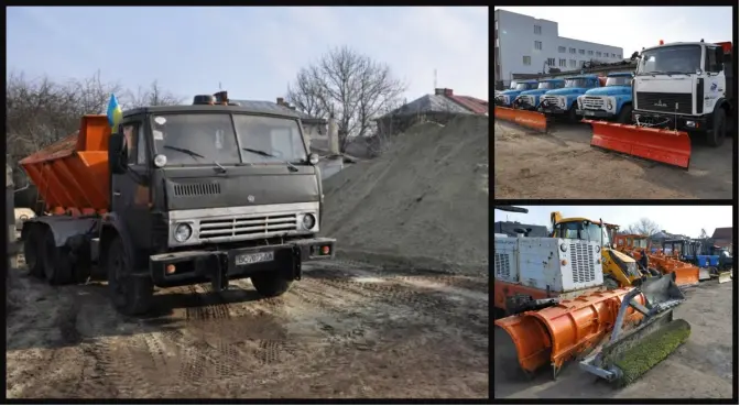 У Львові купили 7 машин для прибирання вулиць від снігу. Фото