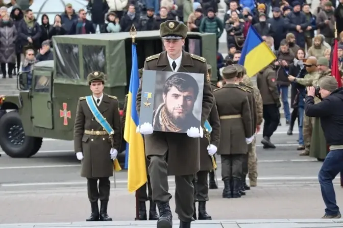 У Києві попрощалися з Дмитром Коцюбайлом «Да Вінчі»