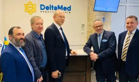Львівську лікарню «Дельта Мед» відвідав посол Ізраїлю