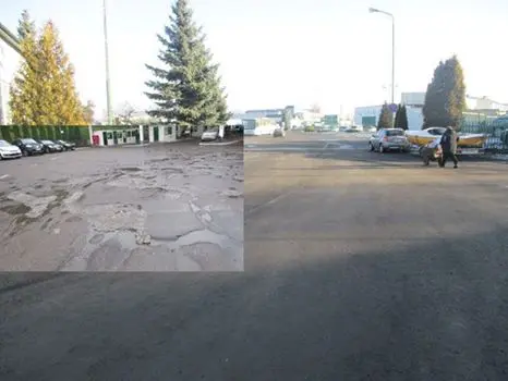 Біля пункту пропуску «Шегині – Медика» відремонтували дорогу. Фото