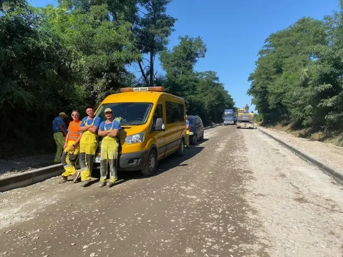 На Львівщині нарешті розпочали ремонт прикордонної дороги Яворів – Грушів