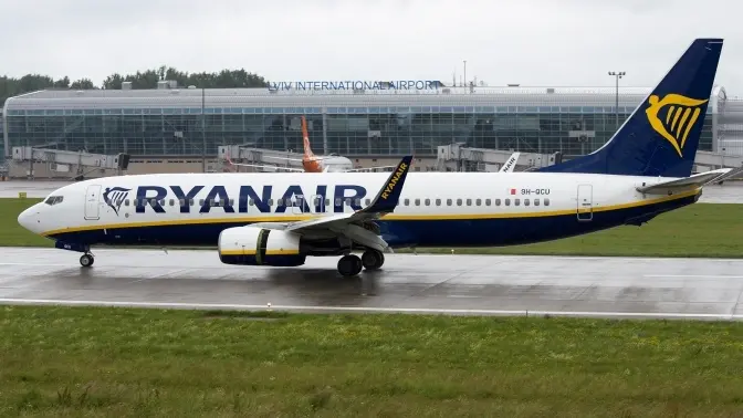 Ryanair наступної весни планує літати зі Львова до Пізи