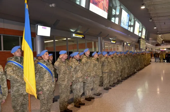 Українські миротворці повернулися з Ліберії до Львова