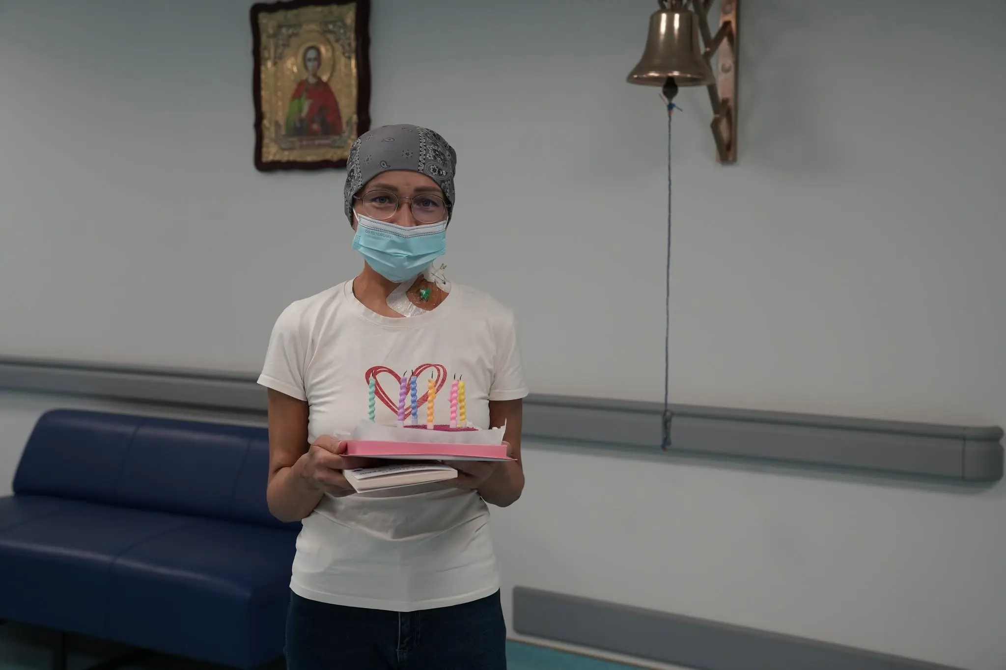45-річна Наталія Дзісяк з Тернополя отримала шанс на другий день народження / фото з лікарні