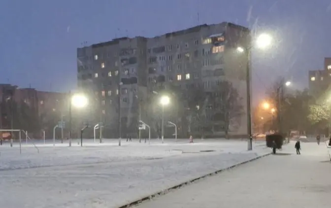 У Рясному та Рясному-2 встановили нове вуличне освітлення. Фото