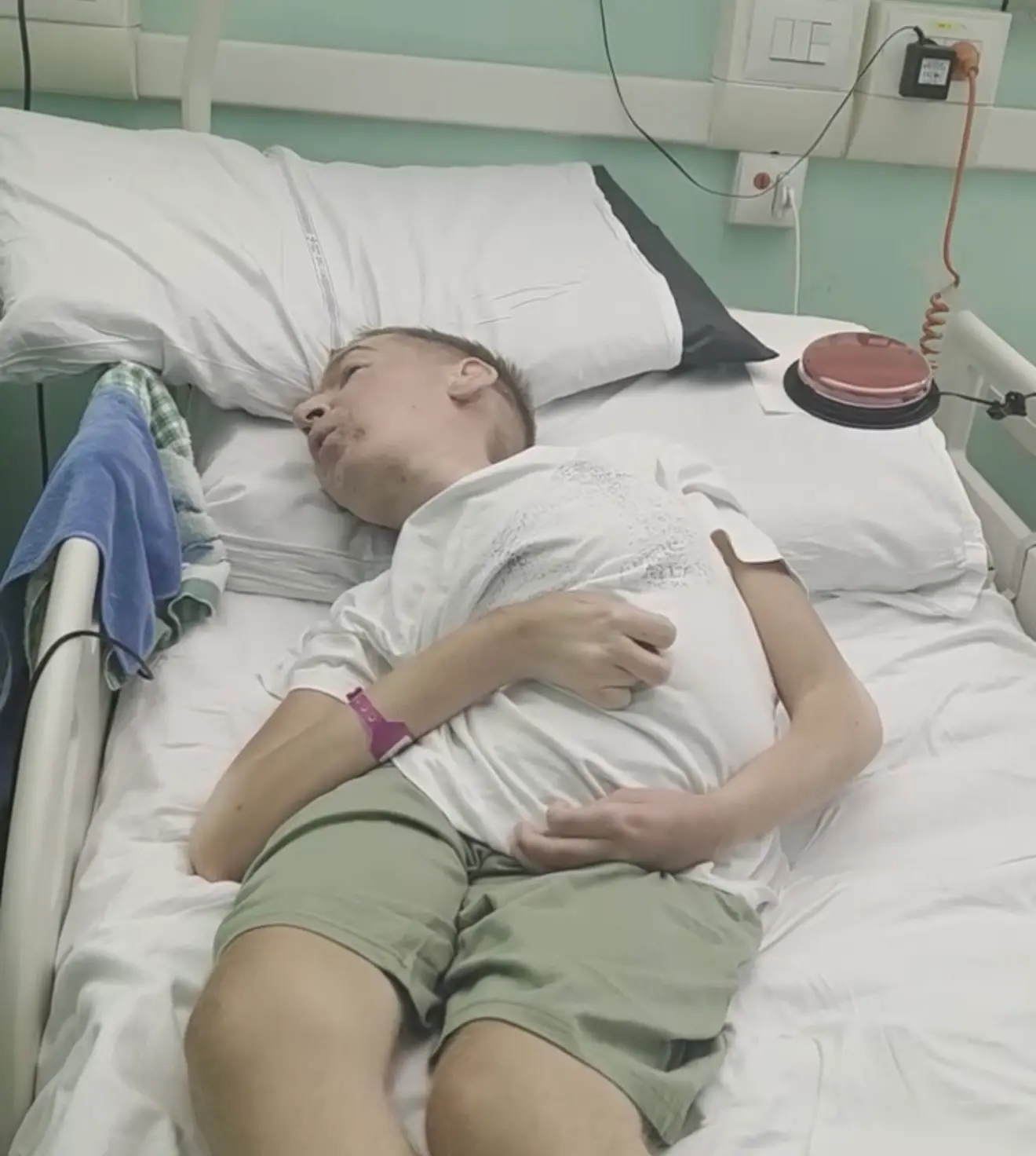 Скриншот з відео Назарія Гусакова