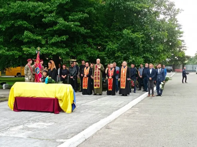У Львові попрощались з військовим-кіборгом Донецького аеропорту. Фото
