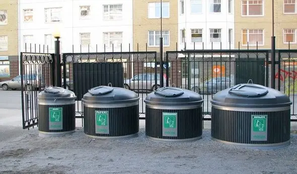 Першу систему підземних сміттєвих контейнерів впровадило фінське підприємство Molok Oy (фото: prybyralnyk.com.uа)