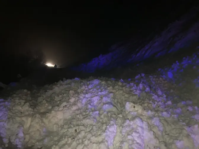 У Карпатах зійшла лавина. Фото. Мапа небезпечних місць у горах