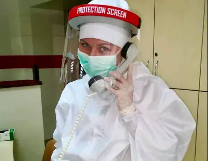 Пів сотні медиків лікарні швидкої допомоги, де був спалах Covid-19, уже одужали