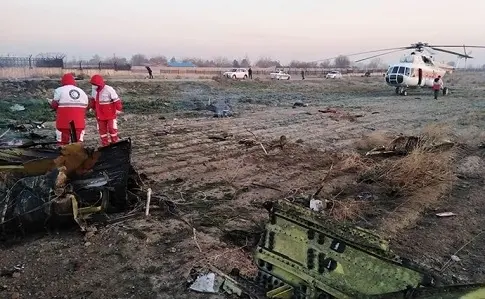 Американські ЗМІ оприлюднили відео можливого влучання ракети в літак МАУ