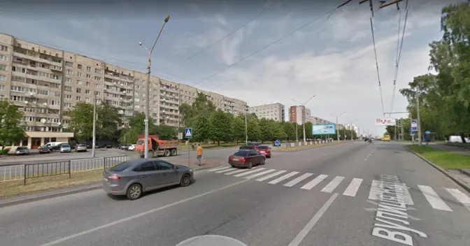 Полегшити поворот. На Науковій змінять організацію руху. Схема