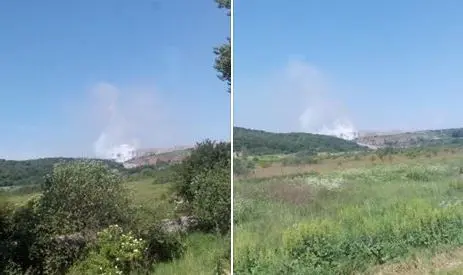 Біля Львова ліквідували пожежу на сміттєзвалищі