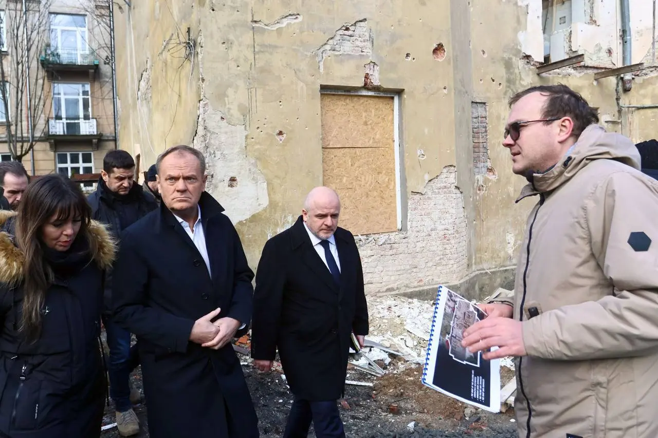 До Львова з візитом прибув прем'єр-міністр Польщі Дональд Туск