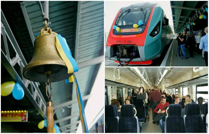 Як курсуватиме новий швидкісний потяг зі Львова до Чернівців. Фото