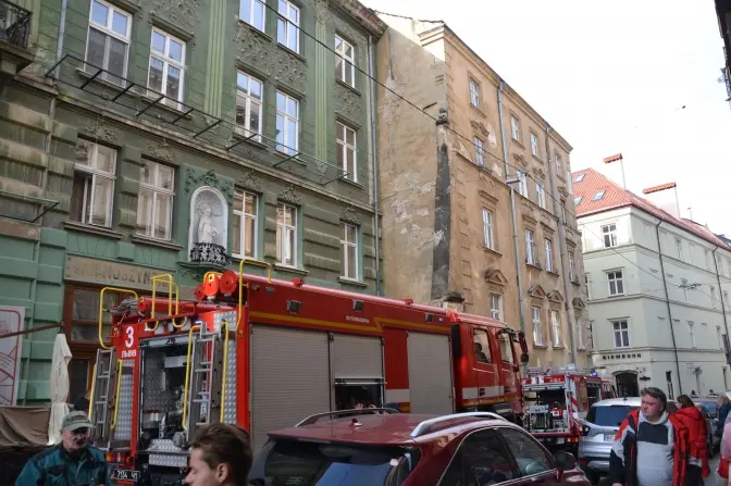 У Львові в центрі міста виникла пожежа. Є загиблий