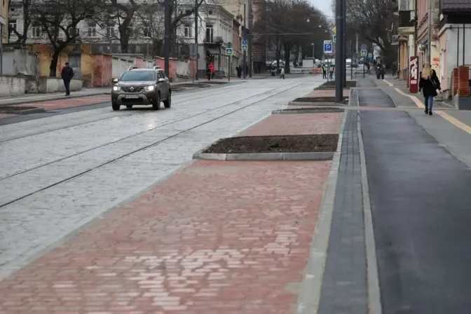 Сьогодні для проїзду відкривають частину відремонтованої вулиці Шевченка