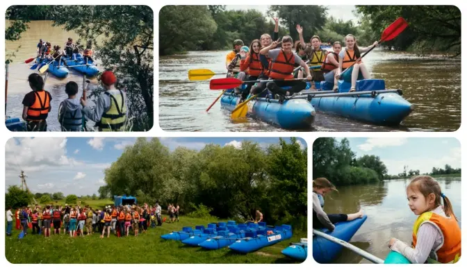 Як юні львів’яни підкорювали Дністер. Фото