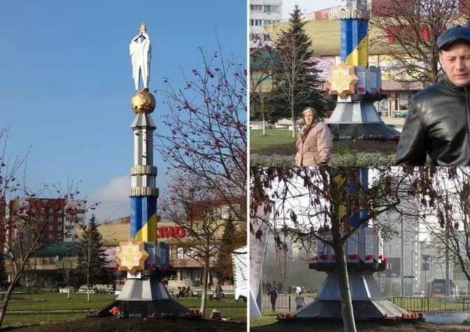 «Пам’ятник» Небесній Сотні на Сихові таки демонтували. Що далі?