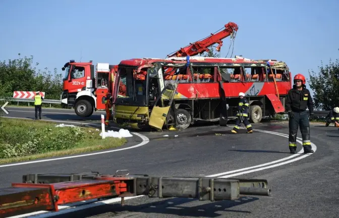 У крові українського водія автобуса, який потрапив у ДТП в Польщі, знайшли психотропні речовини