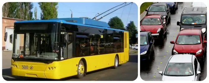 Ситуація на дорогах Львова: на Зеленій стоять тролейбуси