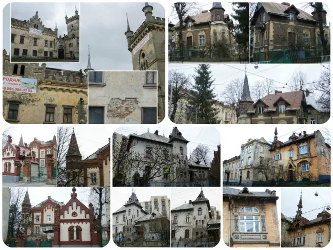 ТОП-5 старовинних вілл Львова