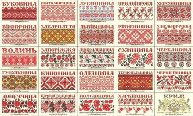 Від Луганська до Львова: особливості вишиванок. Фото. Відео
