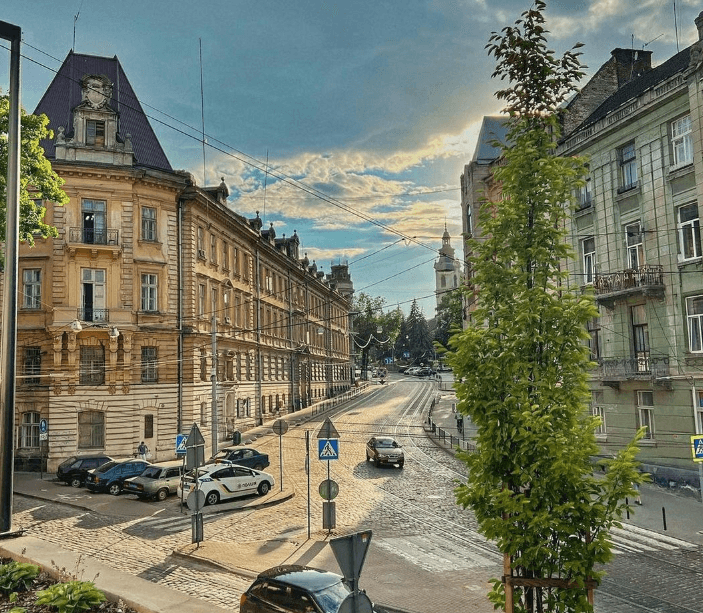 Перехрестя вулиць Коперника-Бандери / Фото: kate_smidiuk