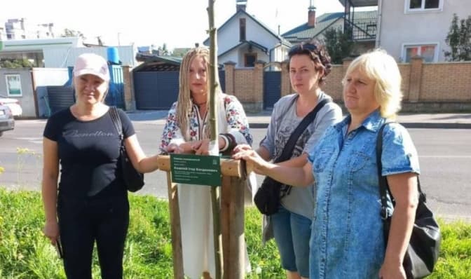 У Львові висадили дерево в пам’ять про загиблого захисника