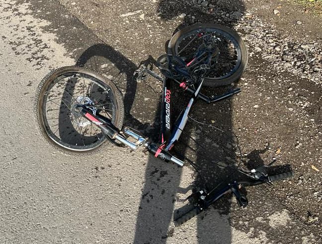 На Львівщині мотоцикліст збив дитину. Її госпіталізували