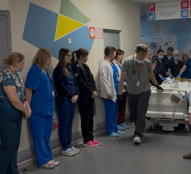 A 13-year-old boy became a posthumous donor for four people. A "corridor of honor" was held at "Okhmatdyt"