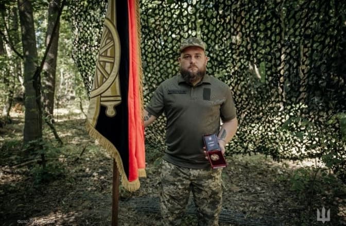Захисника зі Львівщини нагородили орденом Богдана Хмельницького