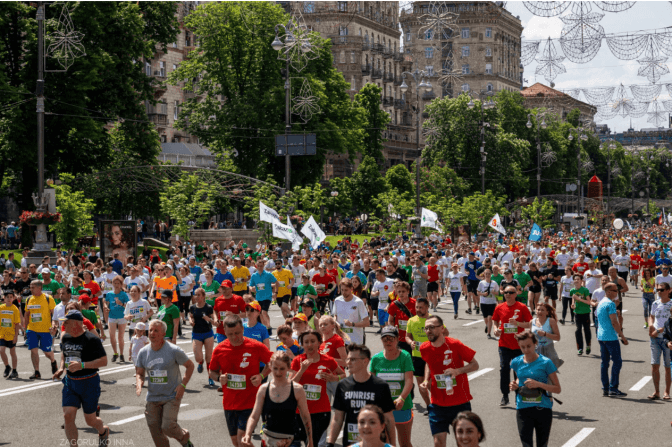 У «Пробігу під каштанами» до Дня Києва братимуть участь понад 6000 людей в Україні та світі