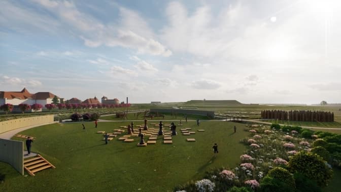 Візуалізація майбутнього історико-культурного парку. Фото: Древній Звенигород