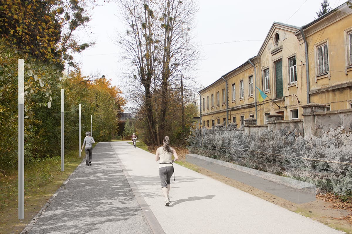 Цього року на Сихові планують збудувати відрізок велопішохідного маршруту. Фото, відео