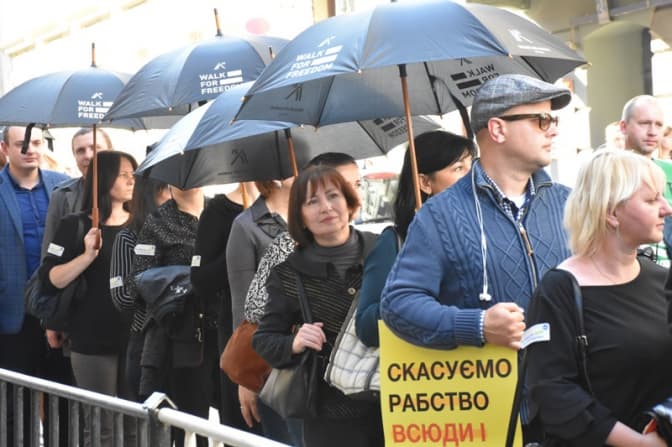 Львовом пройшла хода за свободу. Фото